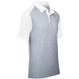 Mens Masters Golf Shirt White Side